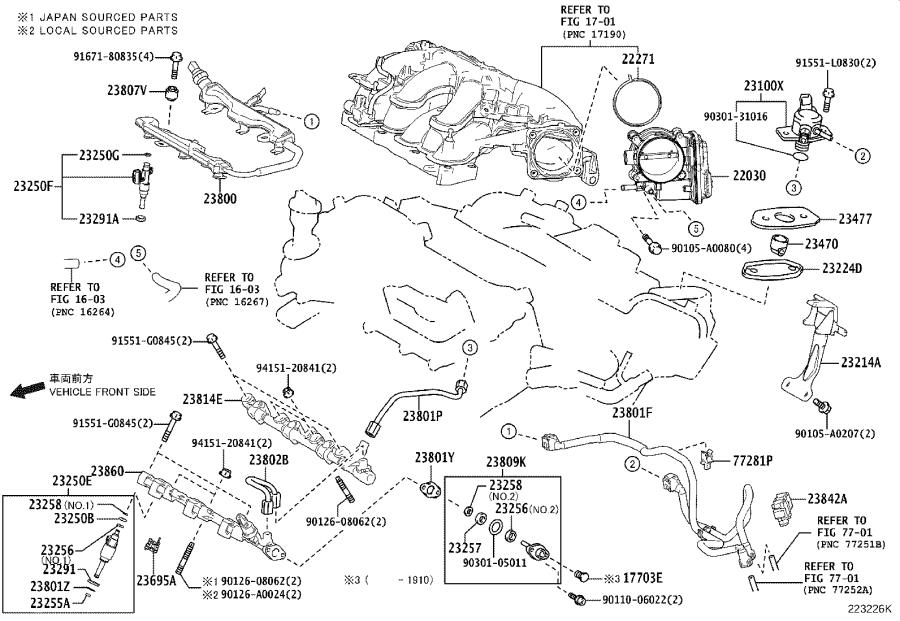 Lexus RX 350 Fuel Injector O-Ring. O(FOR FUEL INJECTOR) - 9030105013 ...